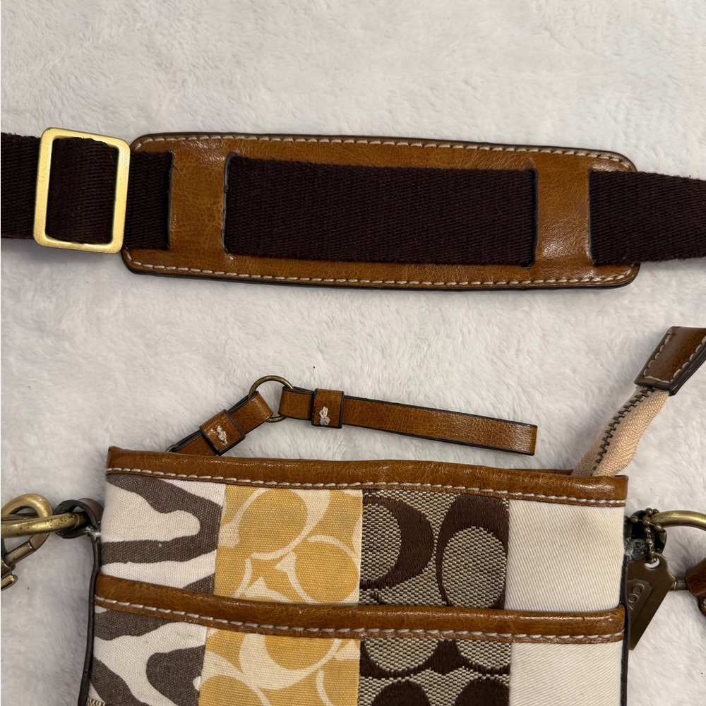 Coach Patchwork Legacy Collection Y2K Swingpack C… - image 8